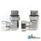 A & I Products 90 Degree Female NPT Swivel X Male ORB Adapter 3.75 x4 x2 A-43B42 - alternate 2